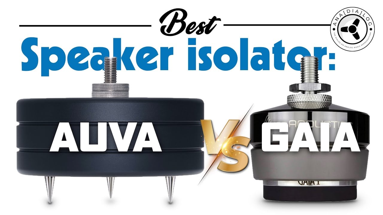 Best speaker isolator: AUVA vs GAIA (with test)