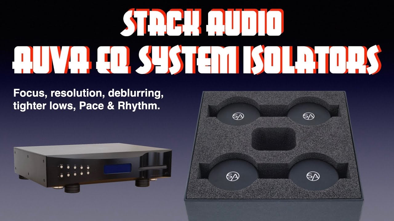 Aisladores del sistema ecualizador AUVA de Stack Audio